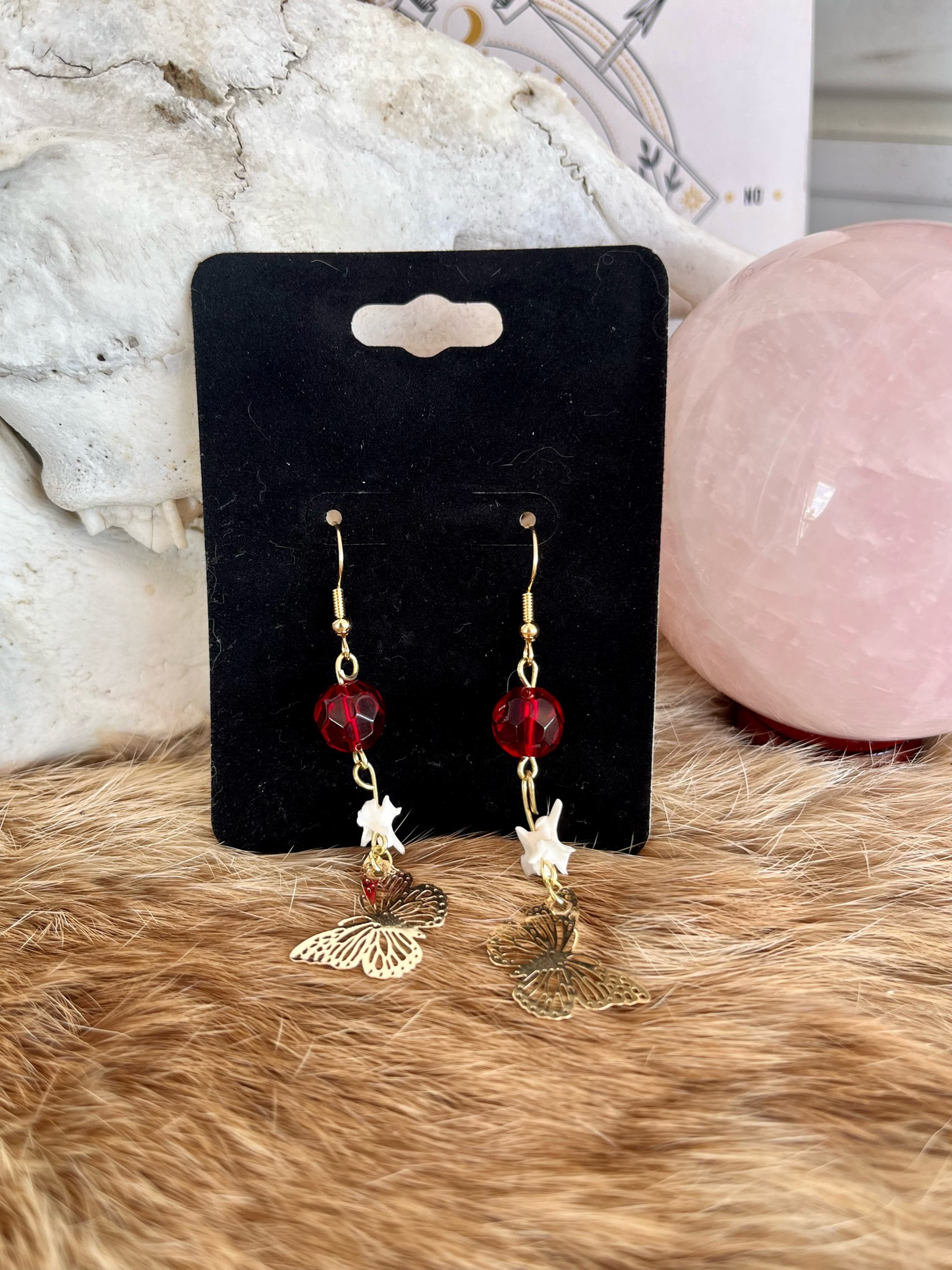 Snake Vertebrae Earrings